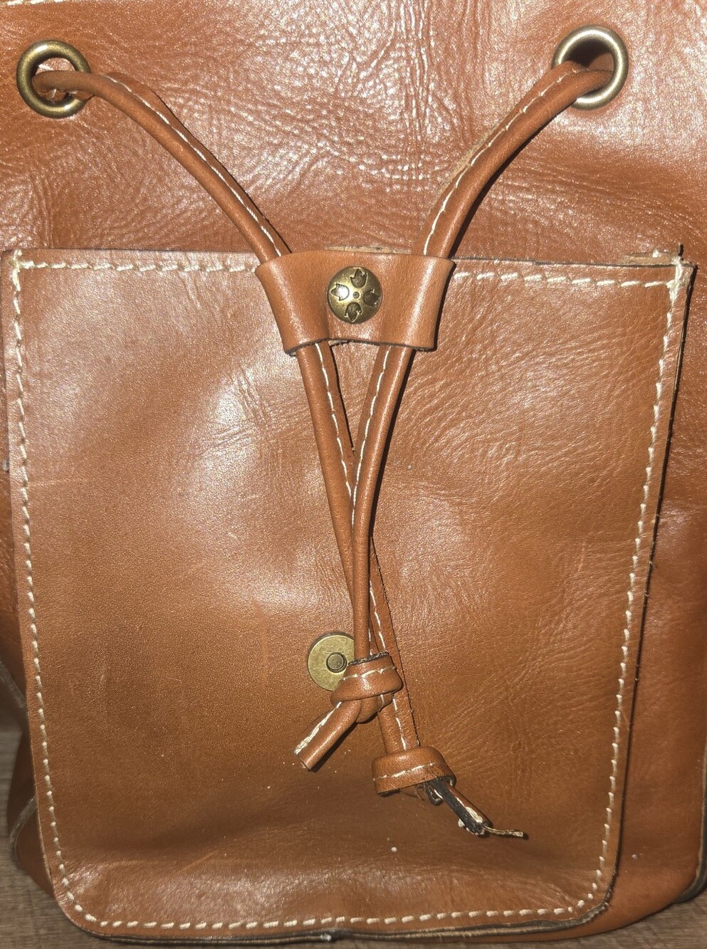 Patricia Nash Aberdeen leather backpack - Picture 8 of 8